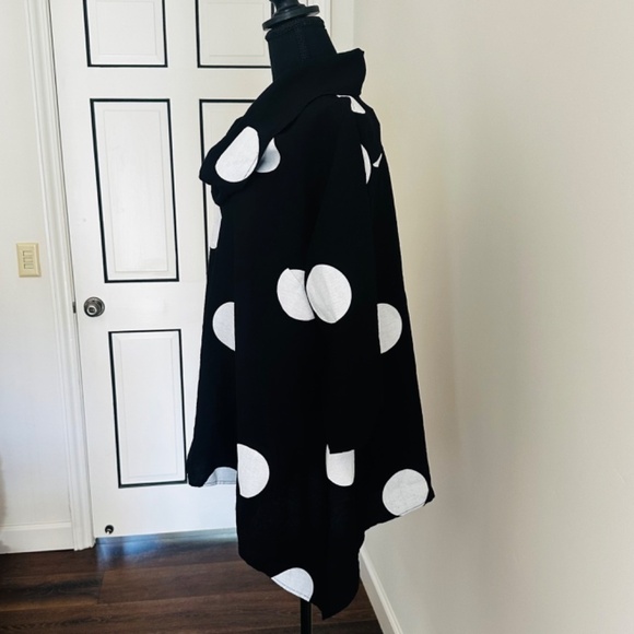 Lindi Polka Dot Cowl Neck Blouse - Large (NWT) - Picture 3 of 11